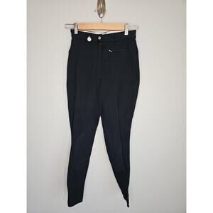 Pikeur Women's Black Activewear Albany Knee Patch Breeches Riding Pants Size 28